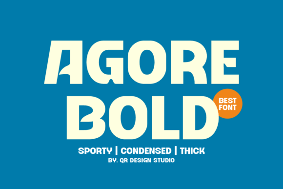 Agore Bold: A High-Impact Sans Serif for Campaign Design
