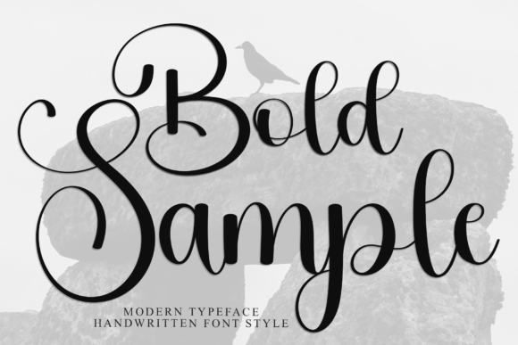Bold Sample: A Festive Typeface for Holiday Branding