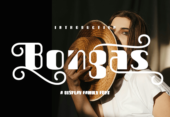 Bongas Font Review: A Bold Display Typeface for Campaigns