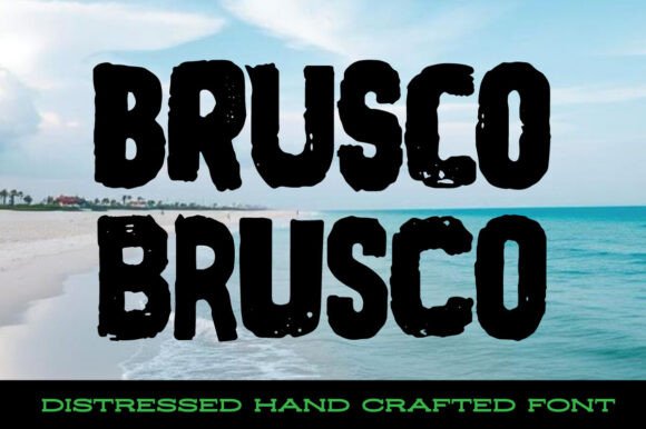 Brusco Font Review: Bold Brushwork for Brand Identity