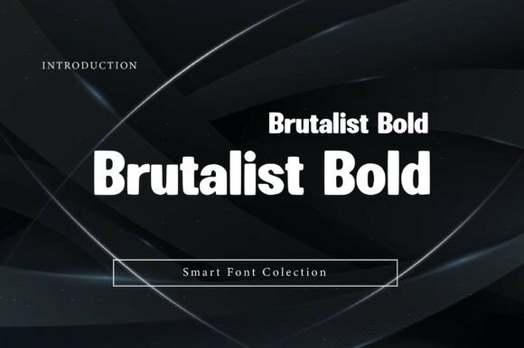 Brutalist Bold: The Ultimate Typeface for Modern Makers