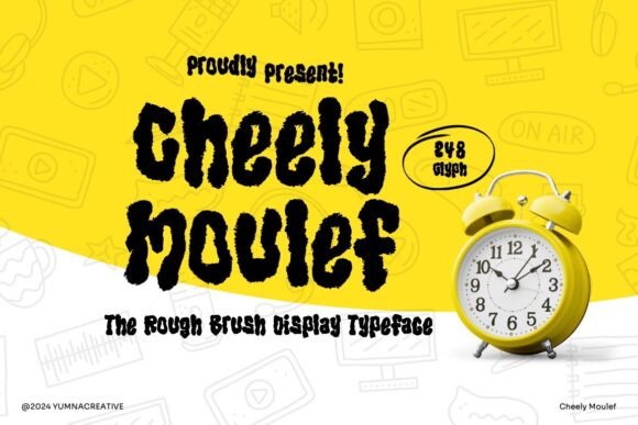 Cheely Moulef: A Bold Display Font for Editorial Impact