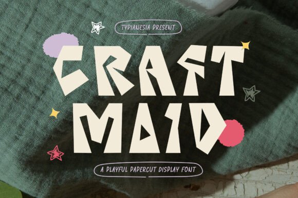 Craft Maid Font Review: A Playful Display Typeface for Branding
