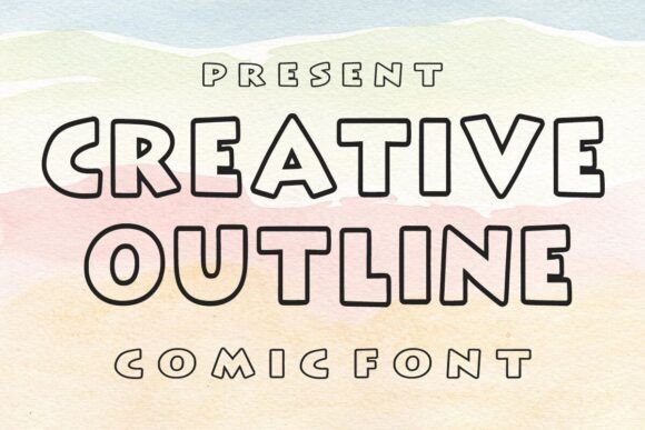 Creative Outline: The Friendly Font That Elevates Your Brand
