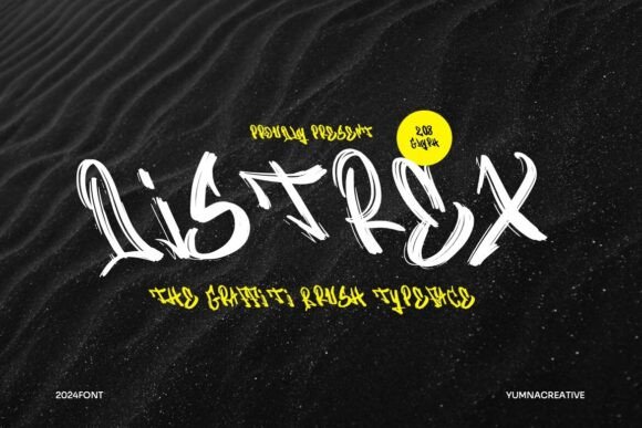 Distrex: A Bold Display Font