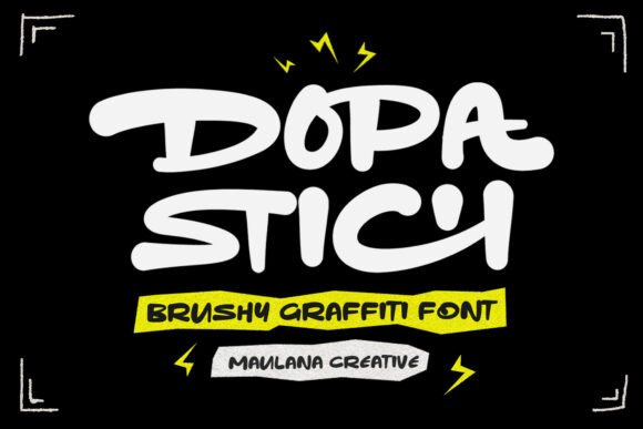Dopa Stich Font: Bold Street Energy