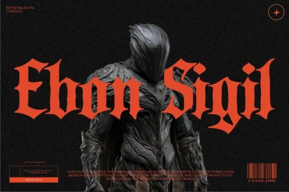 Ebon Sigil: A Bold Blackletter Typeface for Campaign Impact