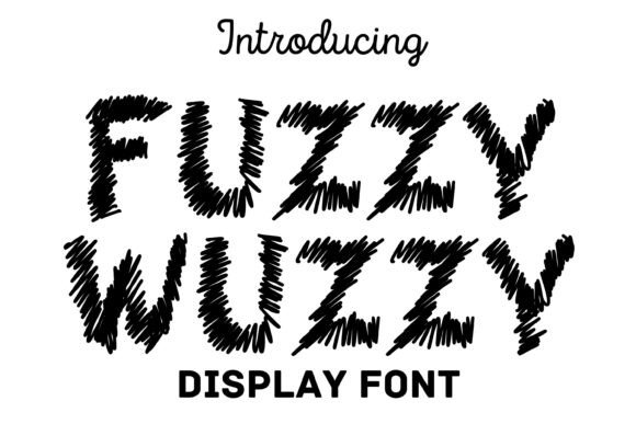 Fuzzy Wuzzy: A Bold Display Font for Editorial Impact