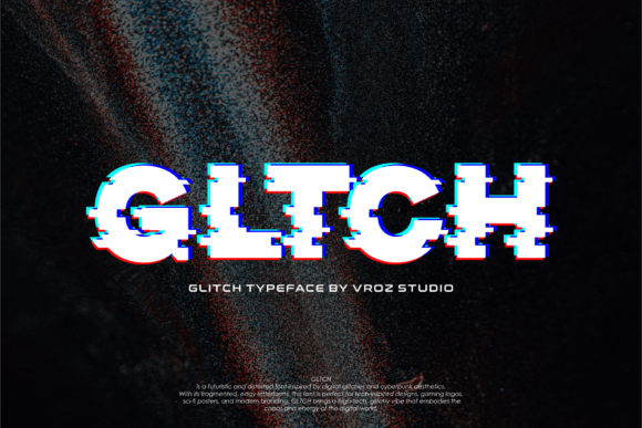 Gltch Font: A Modern Typeface for Bold Handmade Brands