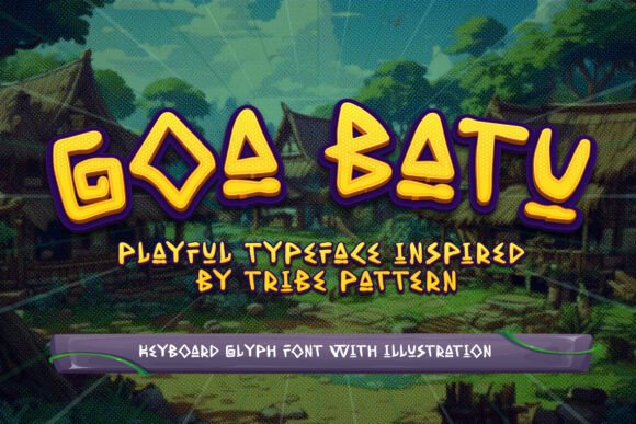 Goa Batu: The Display Font That Transforms Brand Identity