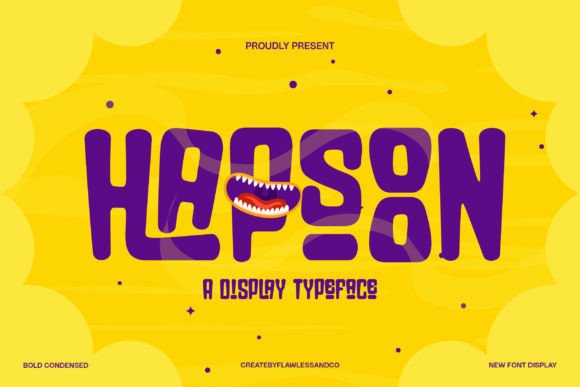 Hapsoon: The Bold Display Font Your Brand Needs