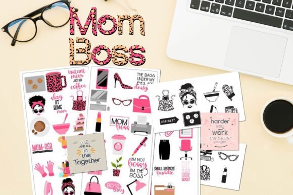 Mom Boss: A Color Font for Bold Editorial Design