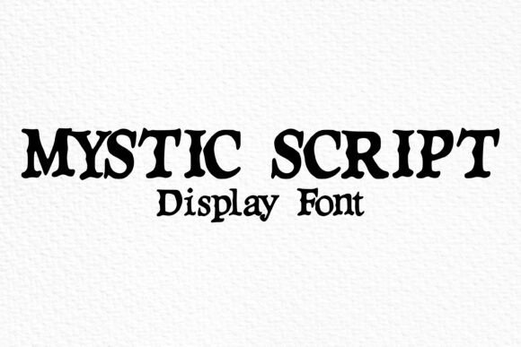 Mystic Script: The Display Font That Elevates Campaign Visuals