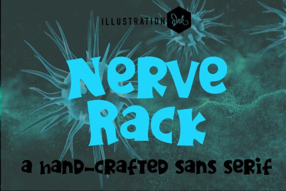 Nerve Rack: A Whimsical Display Font for Bold Web Headers