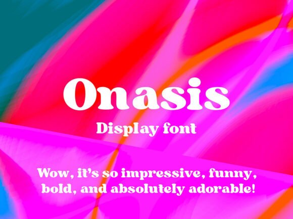 Onasis Font Review: Bold Display Typography for Web Design