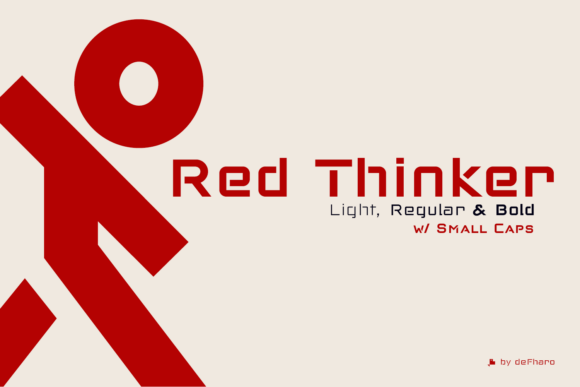 Red Thinker: The Bold Display Typeface for Scroll-Stopping Marketing