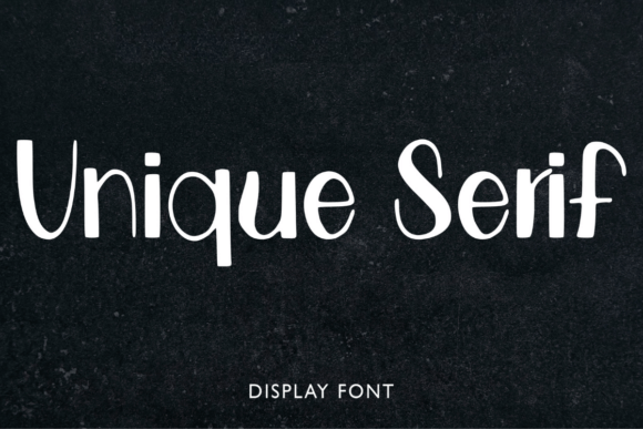 Unique Serif: The Typeface That Elevates Your Brand