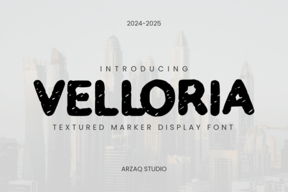 Velloria Font Review: A Playful Display Typeface for Campaigns