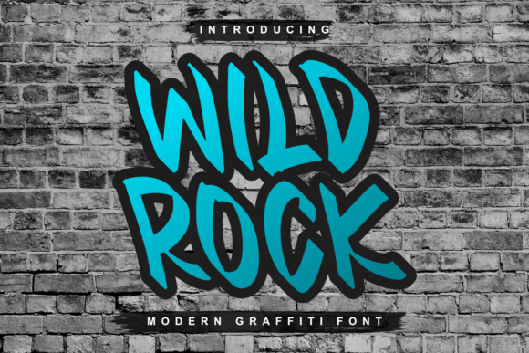 Wild Rock: A Bold Display Font for Modern Branding